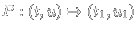 P: (t,u) ->  (t_1,u_1)
