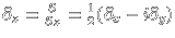 $ \partial_z=\frac{\partial}{\partial z} = \frac{1}{2} (\partial_x-i \partial_y)$